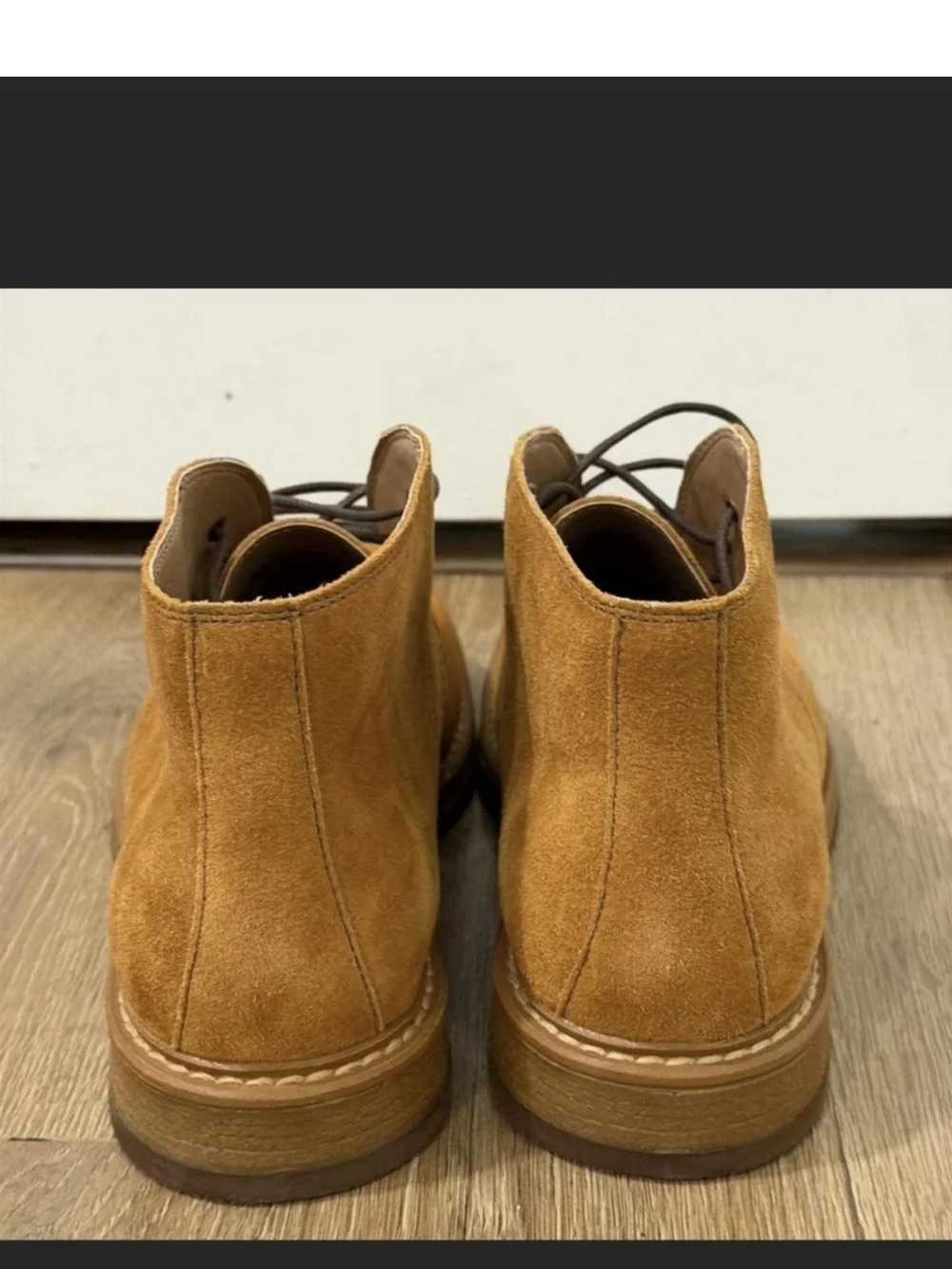 14th & Union Tan Suede Chukka Boots
